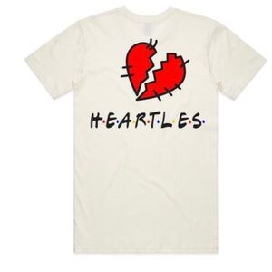 Heartless graphic tee sz Various